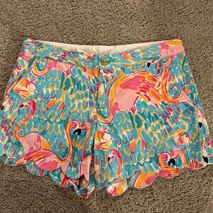 Lilly Pulitzer Peel and Eat Buttercup Shorts